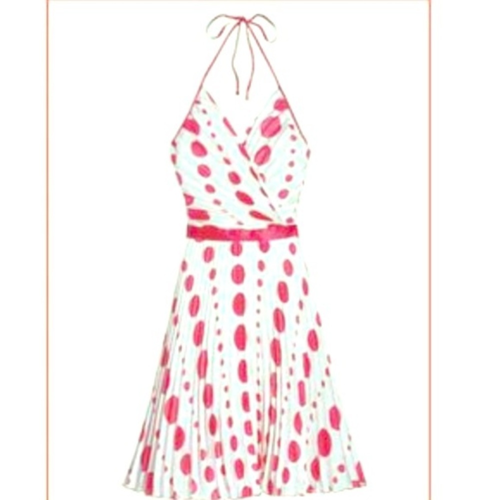 Armani Polka Dot Dress, 100% Silk